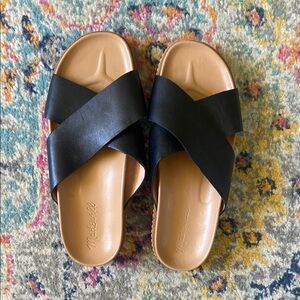 Madewell Women's Black Slide Sandals